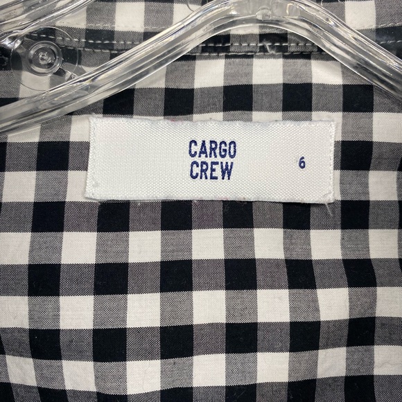 Cargo Crew Black Buffalo Check Button Down Shirt - Picture 10 of 10